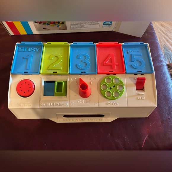 Vintage 1979 Disney Busy Poppin Pals Character Toy with Box - Picture 4 of 6